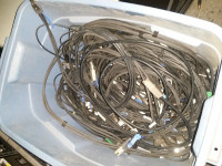 more than 10,000 audio cables vga cables $5 dvi cable networking