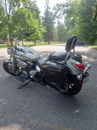 74k on it, cobra exhaust, fuel tuner, k&n air filter. I bought the bike brand new in 2017. I use ful...