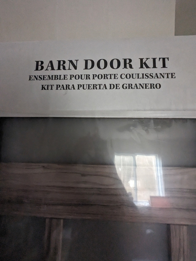 Barn door kit in Windows, Doors & Trim in Kawartha Lakes