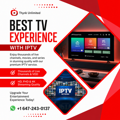 Smooth tv experience – unlimited 4k channels, View more