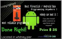 Best firestick / android box programming