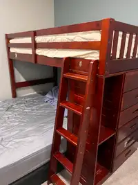 Beckford L-Shaped Twin over Full Bunk Bed