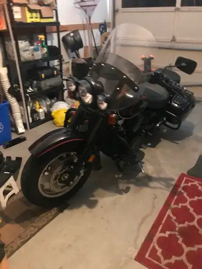 Kawasaki Nomad 1500 very clean bike it have 26k KM , Good tires come with Fiber Saddler begs, upgrad...