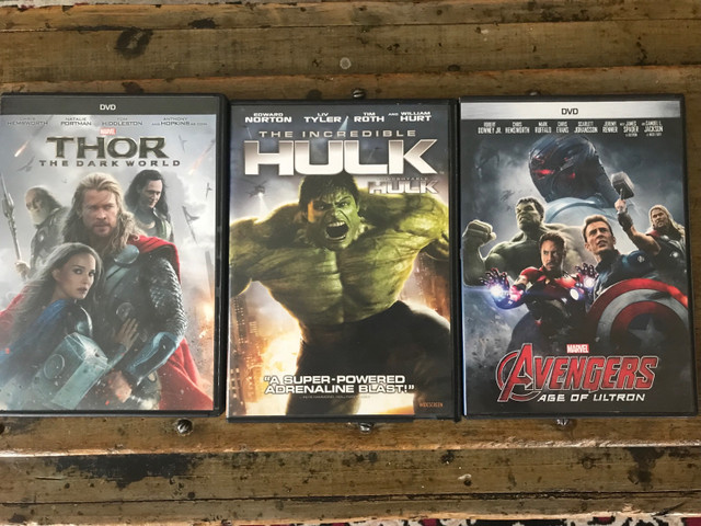 Marvel DVDS in CDs, DVDs & Blu-ray in Lethbridge