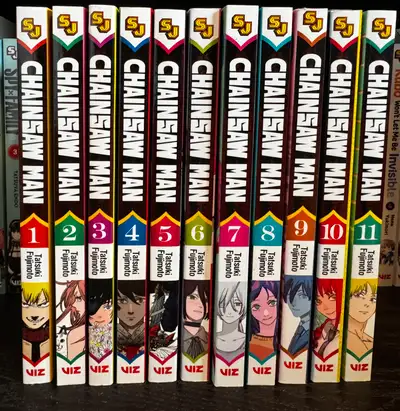 Chainsaw Man Volumes 1-11, View more