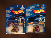 HOT WHEELS HYPER MITE #125 VARIATION LOT OF 2