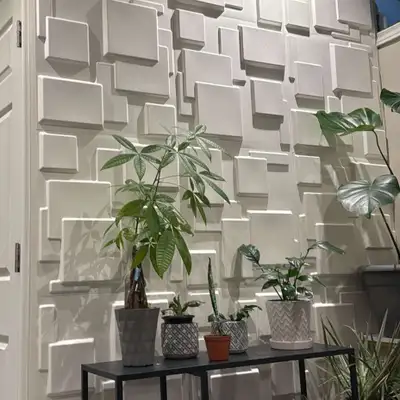 3D Wall Panels - Only $0.80 per sq.ft. - Glue Up, View more