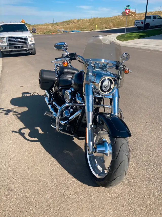 Harley Davidson Fatboy FLFBS in Street, Cruisers & Choppers in Red Deer - Image 4