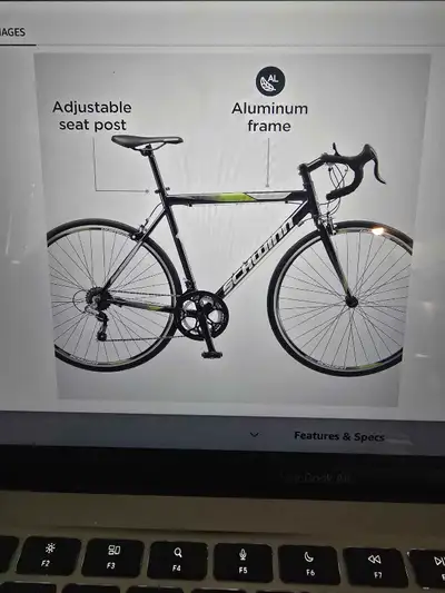 I'm selling a brand new Schwinn Volare 1300 men's drop bar road bike, featuring 700C wheels and a me...