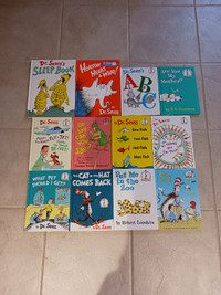 12 DR SEUSS I CAN READ ALL BY MYSELF hardcover books