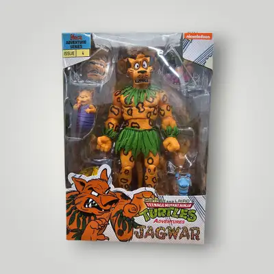 NECA Teenage Mutant Ninja Turtles Adventures – Jagwar Action Figure Add some bite to your TMNT colle...