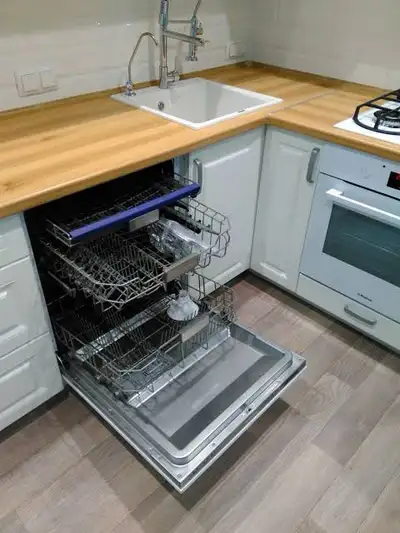 Dishwasher installation, View more