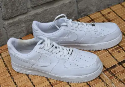 Nike Air Force 1 '07 Men's Sneakers – White Low Tops – US 11 / U, View more