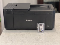 Canon TR4527 Printer with unopened colour cartridge