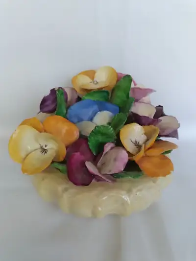 Coalport Bone China Flower Basket, View more
