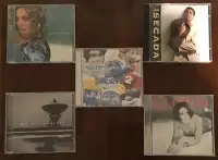 Five CDs POP : Spears, Madonna, Secada, Estefan, Bon Jovi