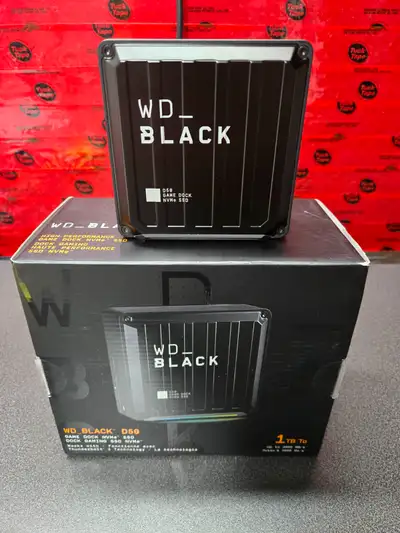 Western Digital Black 1TB (NVMe) D50 Game Dock, View more