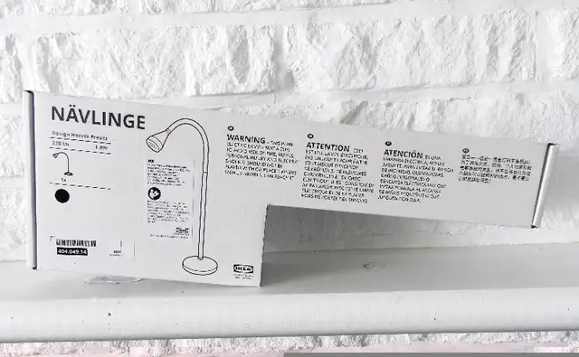 NEW IKEA Navlinge LED Work Lamp, LED Reading Lamp, LED Desk Lamp in Indoor Lighting & Fans in Belleville - Image 5