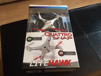 LiteHawk Quattro Snap RC Drone with Camera