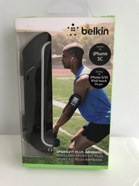 Belkin Sport-Fit Plus Armband for Apple iPhone 5C / 5 / 5S, $10