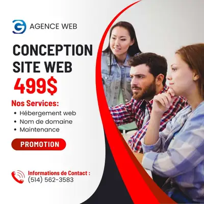 Conception de Site Web 499$, Graphiste, Website design, View more