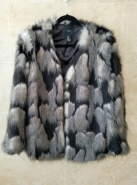 FAUX FUR FOREVER 21 JACKET