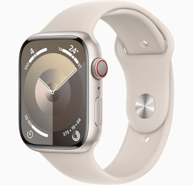 Apple Watch Serie 9 GPS+LTE 41 mm (encore dans son emballage) dans Appareils électroniques  à Saguenay