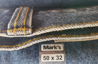 Mark's WindRiver blue jeans