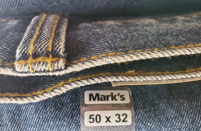 Mark's WindRiver blue jeans, View more