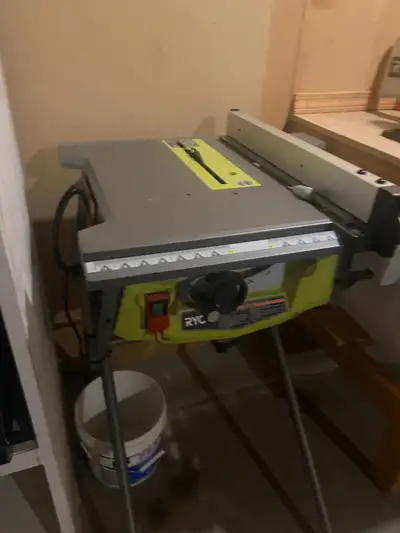RYOBI 15 Amp 10-inch Table Saw with Folding Stand, View more