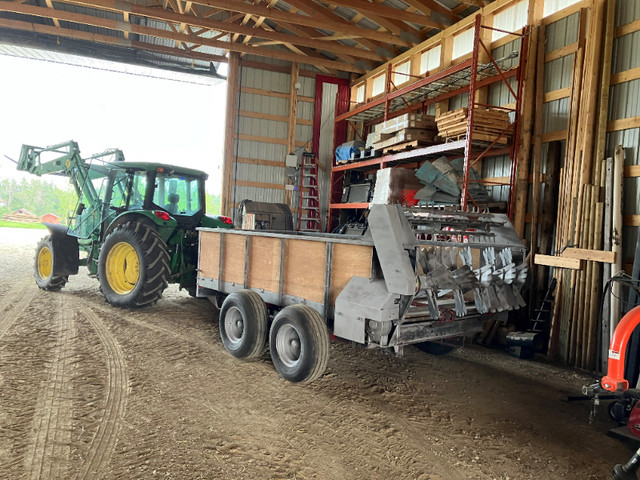 Mobile Sand Blasting in Farming Equipment in Strathcona County