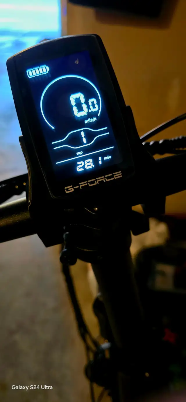 G-force 768W Electric Bike high range-Almost New in eBike in Calgary - Image 7