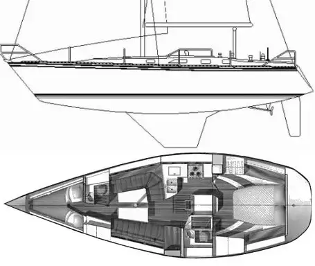 1985 sailboat Hunter Marlowe hunter 40 in Sailboats in St. Catharines - Image 11