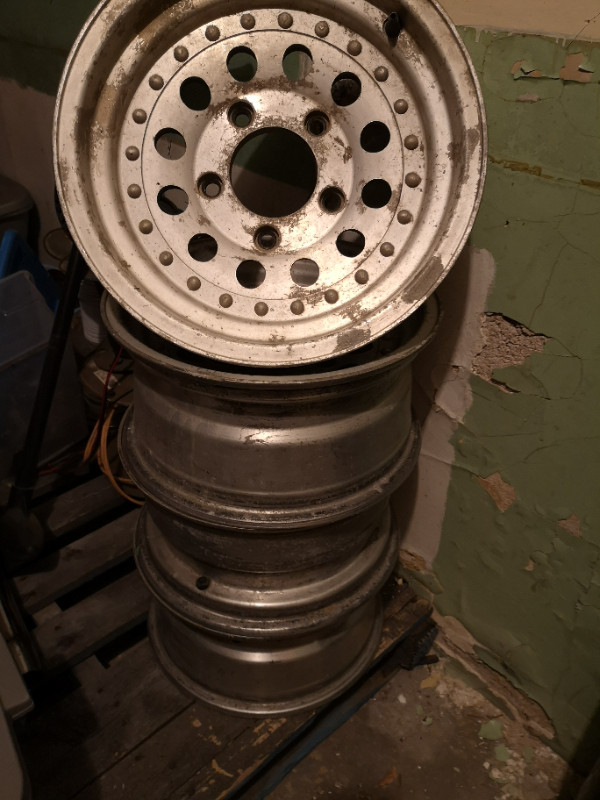 Aluminum wheels  15"   5x5.5 in Tires & Rims in Swift Current - Image 2