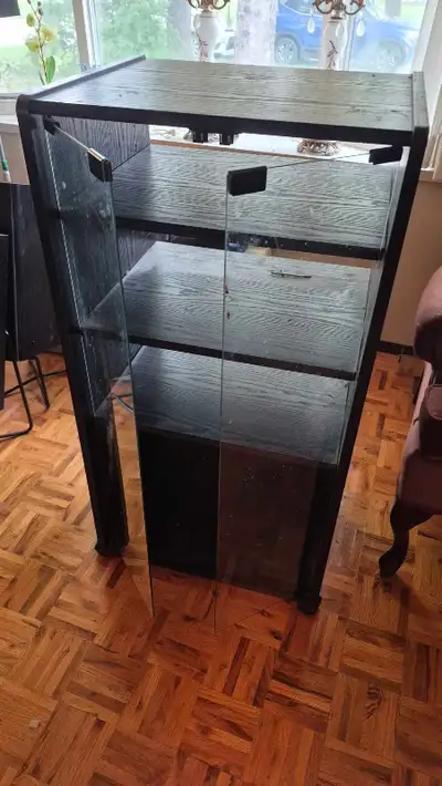 Stereo and component media tower on wheels, View more