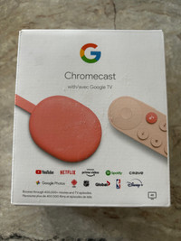 Google Chomecast in fairly new condition for sale for $30