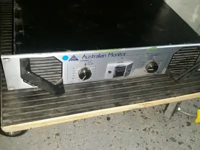 australian monitor k7 quad channel 4u -- many other power amps a, View more