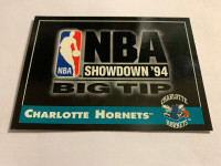 1993 Topps Stadium Club NBA Showdown94Big Tip Game Hints HORNETS