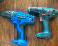 Two drills no batteries or chargers $10