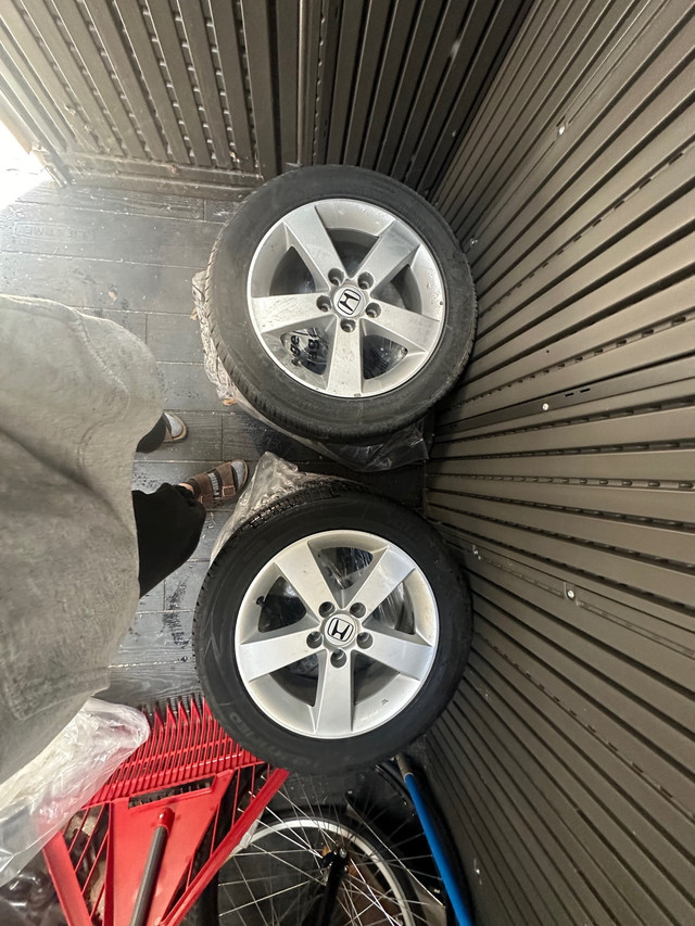 Honda civic tires and rims  in Tires & Rims in Winnipeg