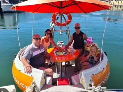 New bbq boat   --holds 8 - businees opportunity $300/2.5 hours, View more