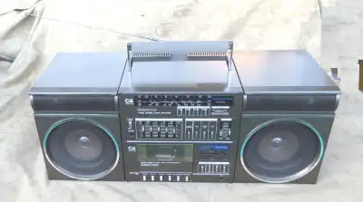 LARGE SANYO C4R STEREO RADIO CASSETTE BOOMBOX AMPLIFIER UNIT, View more