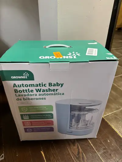 New in box I took the styrofoam off to show it was in used. You are welcome to look apon purchasing...