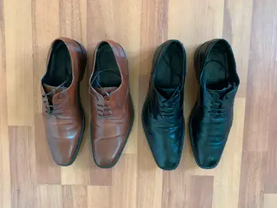 2X CHAUSSURES EN CUIR VILLE HOMME 40 8.5US, View more