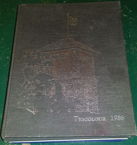 1986 Tricolour QUEEN'S University Yearbook QUEENS