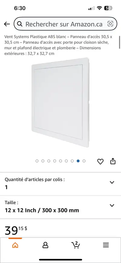 Vent Systems Panneau d'accès, View more