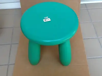 DURABLE PLASTIC STOOL. 427, View more
