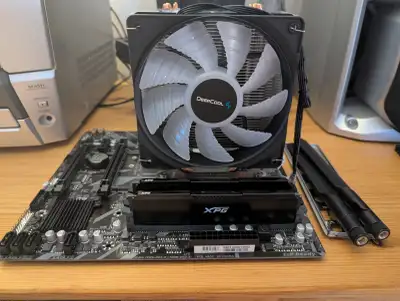 Ryzen 5 5600x Cpu Ram Motherboard Combo, View more