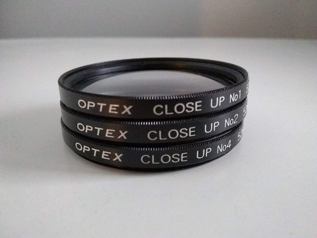 Set of 3 Optex camera lens filters 52 mm vintage in Cameras & Camcorders in Kitchener / Waterloo - Image 3