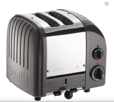 Dualit Classic Two Slice Toaster, Gen 2, Charcoal/Chrome - NEW, View more